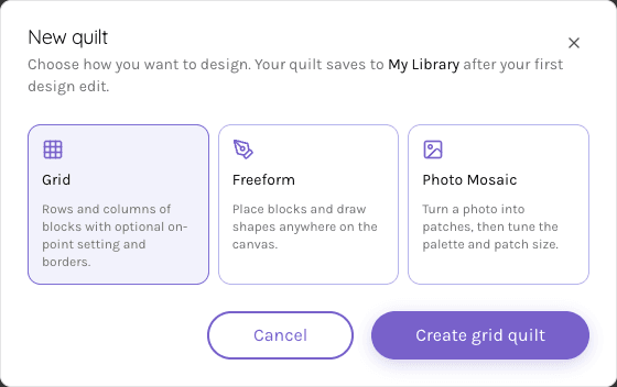 Quilt Editor: Arrange Blocks and Fabric